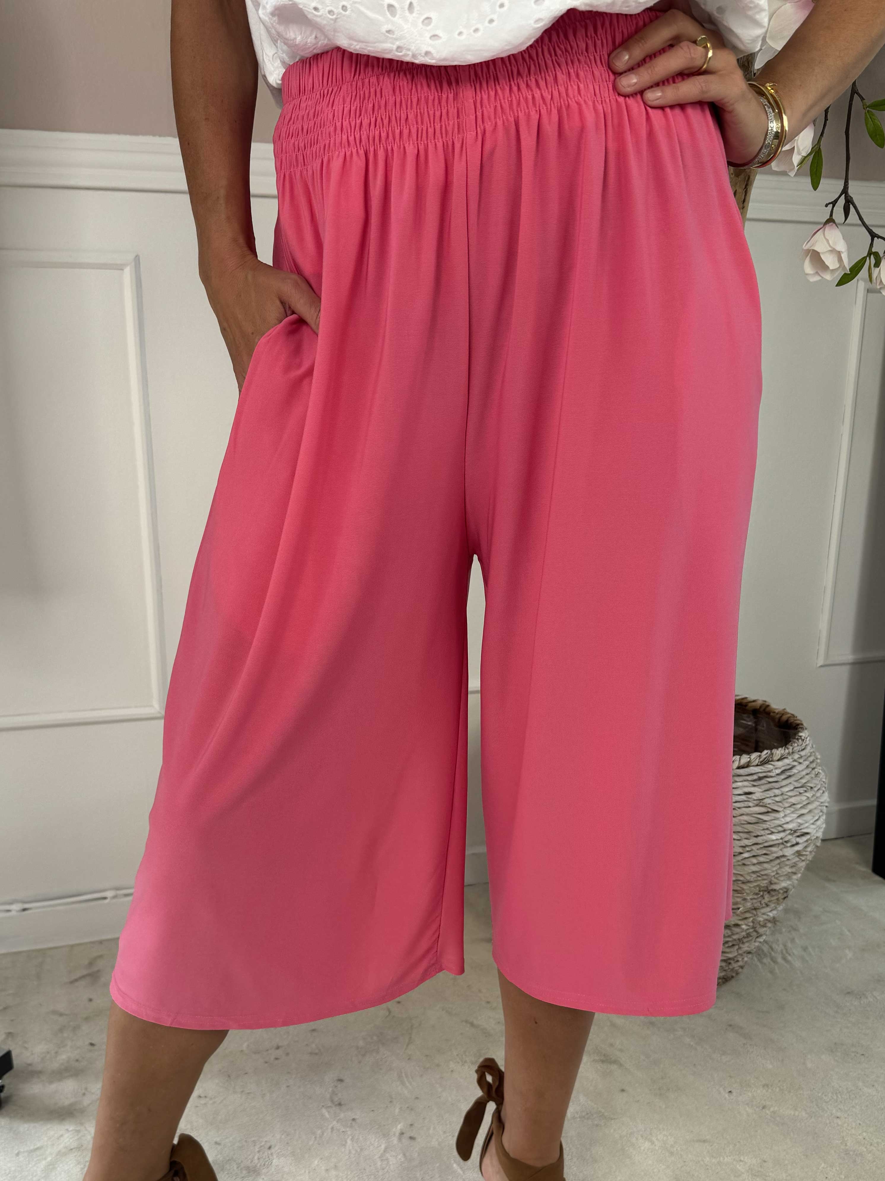 Pams Plain Knickers - Knickers i elastisk stof med elastikkant